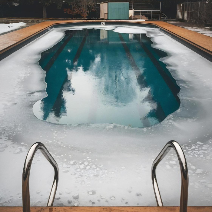 Piscine en hiver : hivernage pour éviter le gel et préserver les équipements